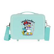Kosmetyczki, organizery i kuferki - Disney Minnie Teen Adaptable kosmetyczka z torbą na ramię niebieska 29 x 21 x 15 cm sztywna ABS 9,14 l - miniaturka - grafika 1