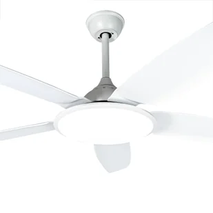 Lucande Wentylator sufitowy LED Divian, biały, DC, cichy, CCT - Wentylatory sufitowe - miniaturka - grafika 2