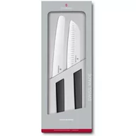 Noże kuchenne - Victorinox Zestaw 2 noży kuchennych Swiss Modern czarny 6.9093.22G 6.9093.22G - miniaturka - grafika 1