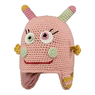 Barts Dziewczęca czapka beanie Monster Beanie Girls, 0008 – różowy, 50 cm - Czapki dla dzieci - miniaturka - grafika 1