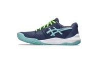 Trampki męskie - ASICS Gel-Challenger 14 Padel, Męskie trampki, 44 EU, Thunder Blue Teal Tint, 44 EU - miniaturka - grafika 1