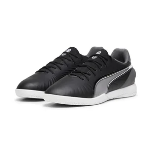 Buty piłkarskie KING MATCH IT PUMA Black White Cool Dark Gray - Piłka nożna - miniaturka - grafika 1