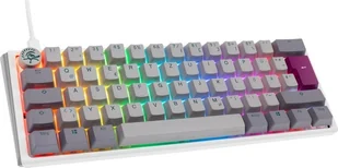Ducky One 3 Mist Grey Mini Gaming Tastatur, RGB LED - MX-Silent-Red DKON2161ST-SDEPDMIWHHC1 - Klawiatury - miniaturka - grafika 1