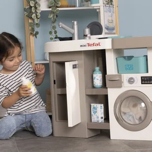 Lumarko Mini Tefal Studio Kuchnia Z Pralką 36 Akcesoria! - Zabawki AGD - miniaturka - grafika 9