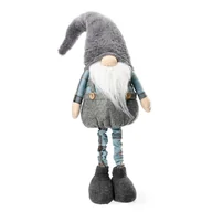 Ozdoby bożonarodzeniowe - Skrzat ŚWIĄTECZNY krasnal NOGI TELESKOPOWE 78 cm - miniaturka - grafika 1