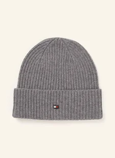 Tommy Hilfiger Kaszmirowa Czapka grau - Czapki damskie - miniaturka - grafika 1