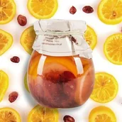 Owoce w puszkach i słoikach - Cytrynki z żurawiną w syropie 270g - miniaturka - grafika 1