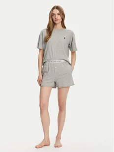 Polo Ralph Lauren Piżama 4P8025 Szary Regular Fit - Piżamy damskie - miniaturka - grafika 1