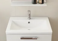 Umywalki - Cersanit Como Umywalka meblowa 60x45 cm, biała EcoBox K32-003-ECO - miniaturka - grafika 1