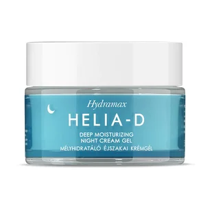 HELIA-D Hydramax Deep Moisturizing Night Face Cream Gel 50ml - Kremy do twarzy - miniaturka - grafika 1