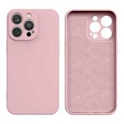 Etui i futerały do telefonów - Hurtel Silicone case etui iPhone 13 silikonowy pokrowiec różowe - miniaturka - grafika 1