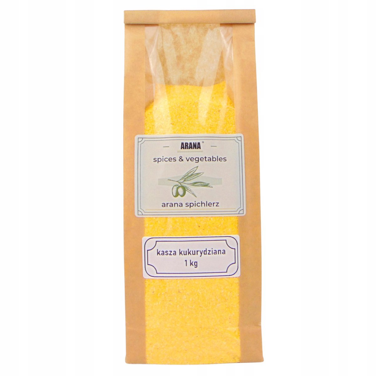 KASZA KUKURYDZIANA 1 kg drobna naturalna doskonała jakość