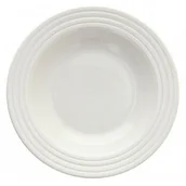 Talerze - TOGNANA Talerz TOGNANA Rings 22.5 cm Biały - miniaturka - grafika 1