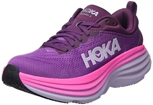 HOKA ONE ONE damskie buty do biegania Bondi 8, Beautyberry Grape Wine, 40 2/3 EU, Beautyberry Grape Wine, 40 2/3 EU - Moda i Uroda OUTLET - miniaturka - grafika 1