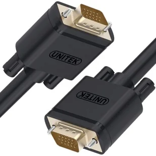 Unitek Kabel VGA PREMIUM HD15 M/M, 1.0m; Y-C511G 1_652139 - Kable komputerowe i do monitorów - miniaturka - grafika 1