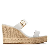 Espadryle damskie - Espadryle MICHAEL Michael Kors Lucinda 40S4LCMS3L Biały - miniaturka - grafika 1
