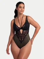Body - Dorina Body Bailey FXBS0012LA165 Czarny - miniaturka - grafika 1