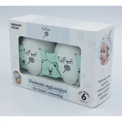 Zabezpieczenia dla dzieci - EciPeci, Słuchawki wygłuszające, Panda, Miętowe - miniaturka - grafika 1