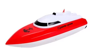 Łódź RC 4CH mini CP802 czerwona - Zabawki zdalnie sterowane - miniaturka - grafika 1