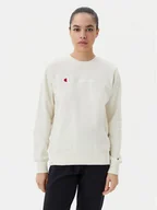 Bluzy damskie - Champion Bluza 117752 Écru Regular Fit - miniaturka - grafika 1