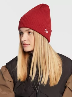 Czapki damskie - New Era Czapka Beanie 60284978 Czerwony - grafika 1