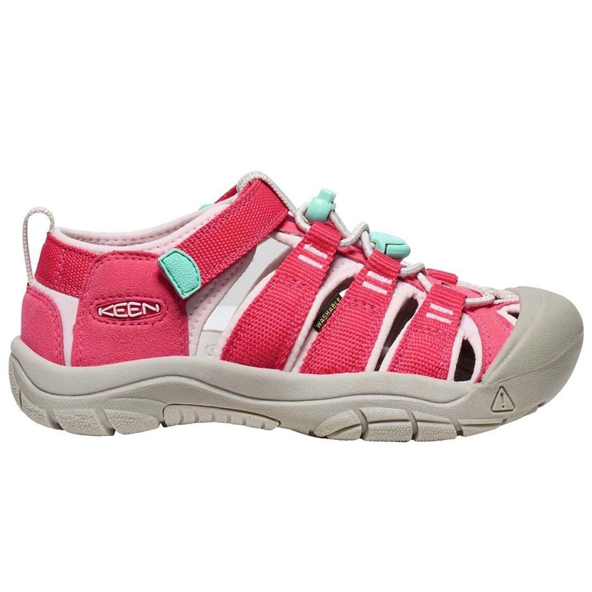 Buty dziecięce Keen Newport H2 sandały zabudowane do wody różowe-32,5