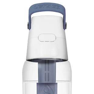 ZESTAW - Butelka filtrująca Dafi SOLID 0,7 l + filtr węglowy + 3 x Filtr do butelki DAFI - Jeansowy - Butelki filtrujące - miniaturka - grafika 4