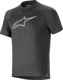 Alpinestars Koszulka krótki rękaw ALPINESTARS A-DURA DRI OSCAR SS JERSEY, Black Reflecitve Rozmiar: XL - Koszulki męskie - miniaturka - grafika 1