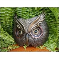 Figurki dekoracyjne - STEAMPUNK MASKA SOWA VERONESE (WU76780A4) - miniaturka - grafika 1