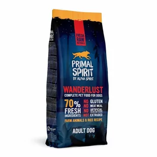 PRIMAL SPIRIT 70% Wanderlust 12 kg - Sucha karma dla psów - miniaturka - grafika 1