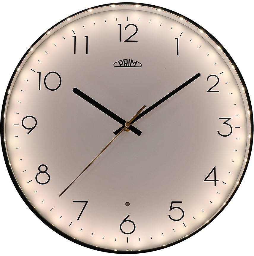 Zegar ścienny PRIM E01.4296.90 podświetlany 35 cm .