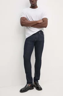 Calvin Klein jeansy męskie kolor czarny - Spodnie męskie - miniaturka - grafika 1