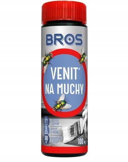 Bros Płyn na muchy 100ml Skuteczna ochrona do 8 tygodni