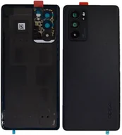 Części serwisowe do telefonów - ORYG KLAPKA BATERII OPPO Reno 6 Pro 5G CZARNY - miniaturka - grafika 1