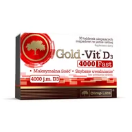Suplementy diety - Olimp gold-vit d3 4000 fast x 30 tabl.ul.r - miniaturka - grafika 1