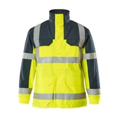 Odzież robocza - PARKA MASCOT MULTISAFE LUNGERN 06831-064; ŻÓŁTY HI-VIS/GRANAT - miniaturka - grafika 1