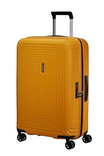 Samsonite Neopulse - Spinner M, walizka, 69 cm, 74 l, żółty (Metallic Radiant Yellow), Żółty (Metallic Radiant Yellow), M (69 cm - 74 L), Walizka