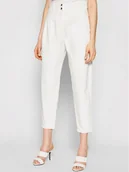 Spodnie damskie - Patrizia Pepe Jeansy 8J0968/A8E3-W146 Biały Boyfriend Fit - miniaturka - grafika 1
