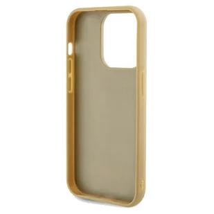 Etui Guess GUHCP14LPMSDGSD Apple iPhone 14 Pro hardcase Disco Metal Script złoty/gold - Etui i futerały do telefonów - miniaturka - grafika 8