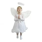 Stroje karnawałowe - GoDan strój dla dzieci Aniołek, zestaw, rozmiar uniwersalny - miniaturka - grafika 1