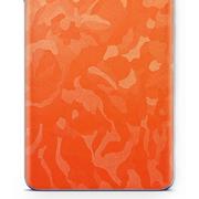 Folie ochronne do telefonów - Folia naklejka skórka strukturalna na TYŁ do Samsung Galaxy S4 i9500 -  Moro | Camo Pomarańczowy - apgo SKINS - miniaturka - grafika 1