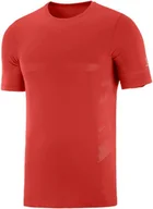 Koszulki sportowe męskie - Salomon Koszulka Sense Seamless Goji Berry C14992 - miniaturka - grafika 1