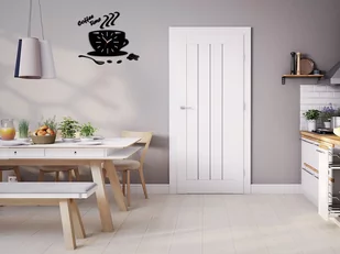ZEGAR ŚCIENNY COFFEE TIME FILIŻANKA SATIN - Zegary - miniaturka - grafika 2