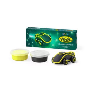 Hey Clay Masa Plastyczna Cyber Auto Żółte - Masy plastyczne - miniaturka - grafika 3