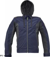 Odzież robocza - CERVA DAYBORO kurtka - męska, odczepiany kaptur, odblaskowe elementy, 100 % TRIFIBETEX - ciemnobrązowy 62 - miniaturka - grafika 1