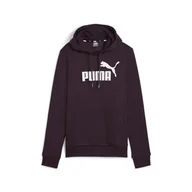 Bluzy damskie - PUMA Damska bluza z kapturem z logo Ess Fl (S) - miniaturka - grafika 1