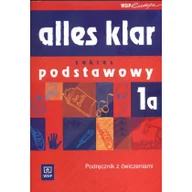 Książki do nauki języka niemieckiego - Alles klar 1A Podręcznik z ćwiczeniami + 2CD - Łuniewska Krystyna, Tworek Urszula, Wąsik Zofia, Zagórna Maria - miniaturka - grafika 1