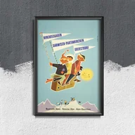 Plakaty - Plakat do pokoju Alpy Bawarskie Austria Niemcy - miniaturka - grafika 1