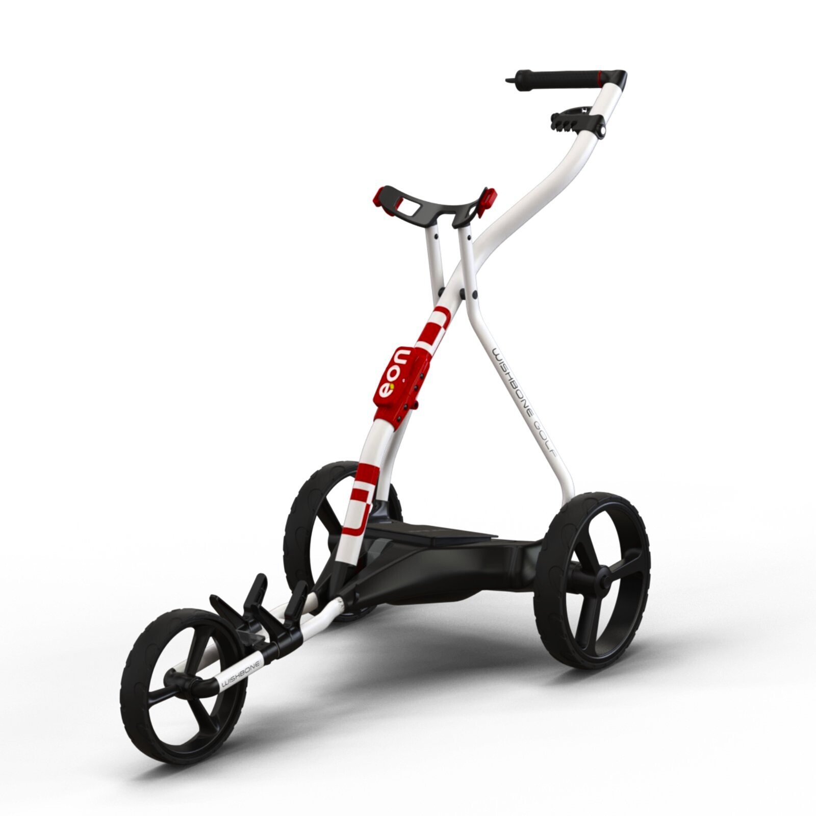 Elektryczny wózek golfowy Wishbone EON White/Red