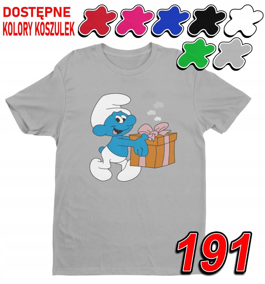 Dziecięca Koszulka T-Shirt Z Nadrukiem Prezent Bomba Zgrywus - L 146-152